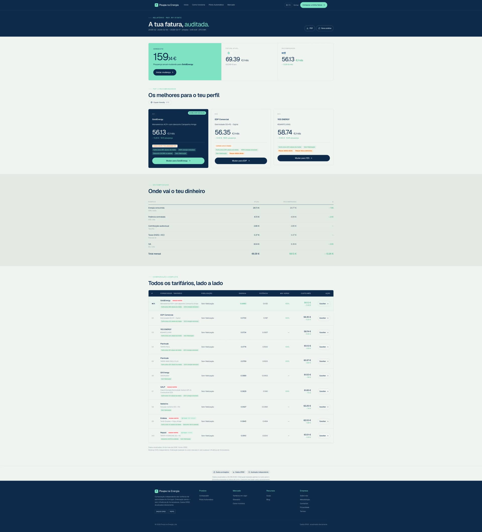 PoupaNaEnergia screenshot 4